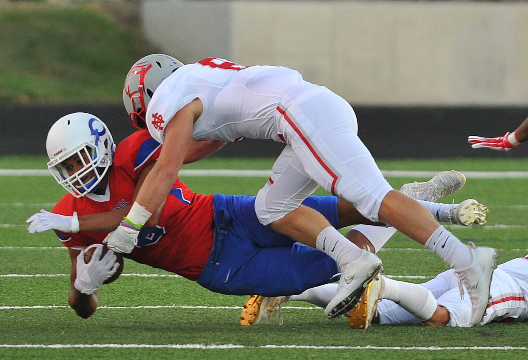 North Scott at Davenport Central football